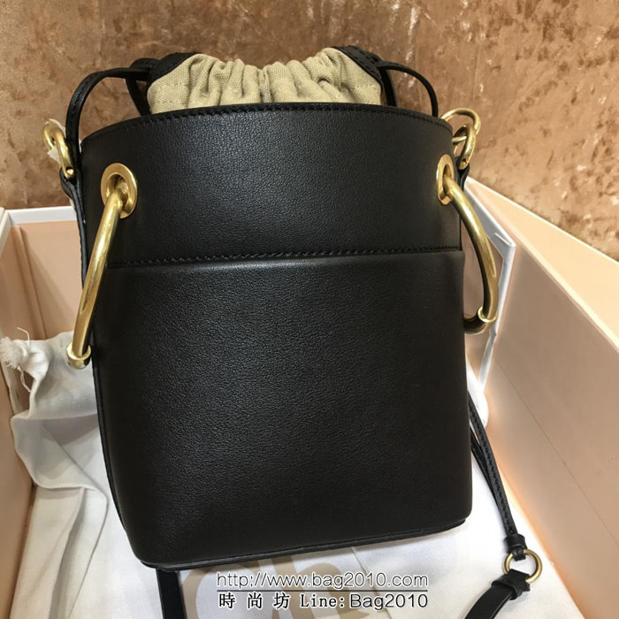 Chloe克洛伊 最新 進口小牛皮Roy系列 小號水桶包  ypk1002